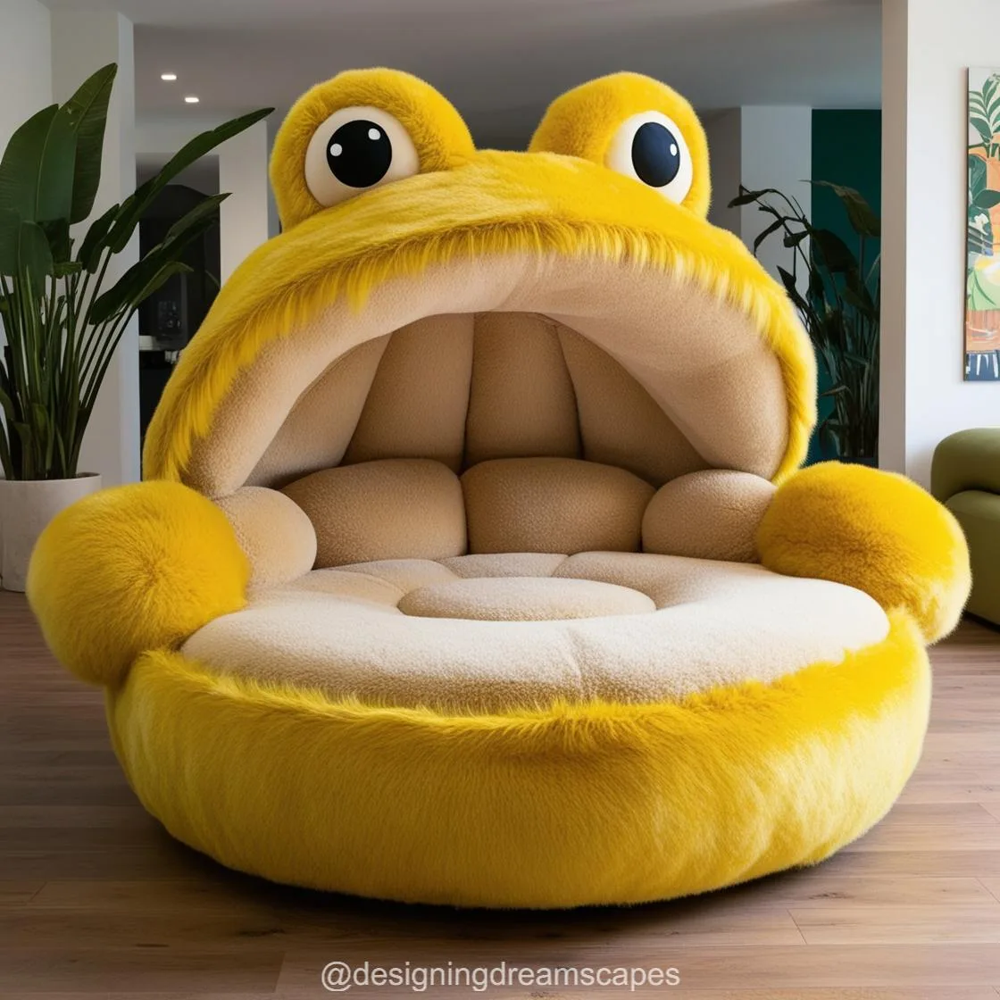 Step by Step to Enjoy Giant Frog Loungers