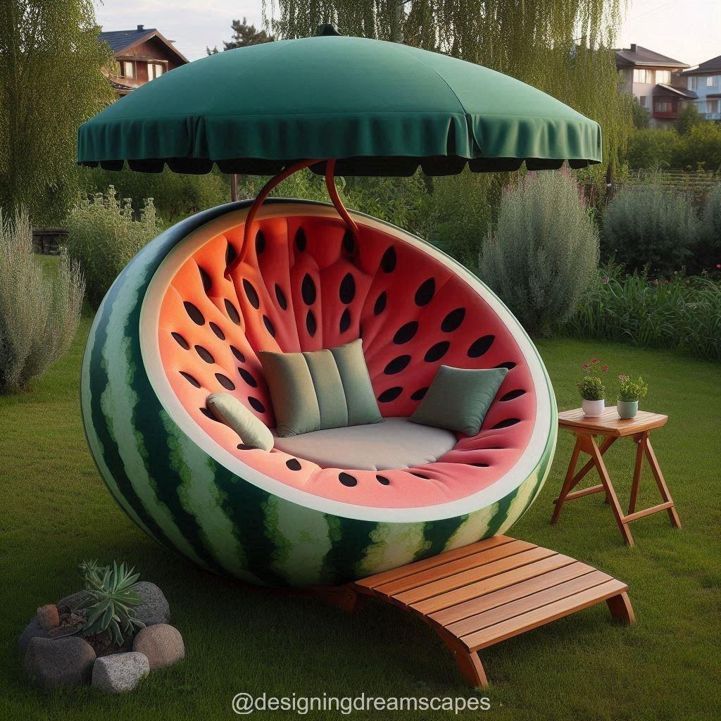 Giant Fruit Garden Chairs: Juicy Comfort for Your Garden