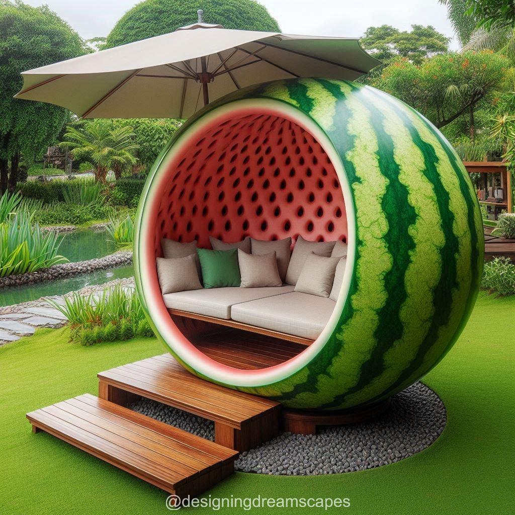 Giant Fruit Garden Chairs: Juicy Comfort for Your Garden