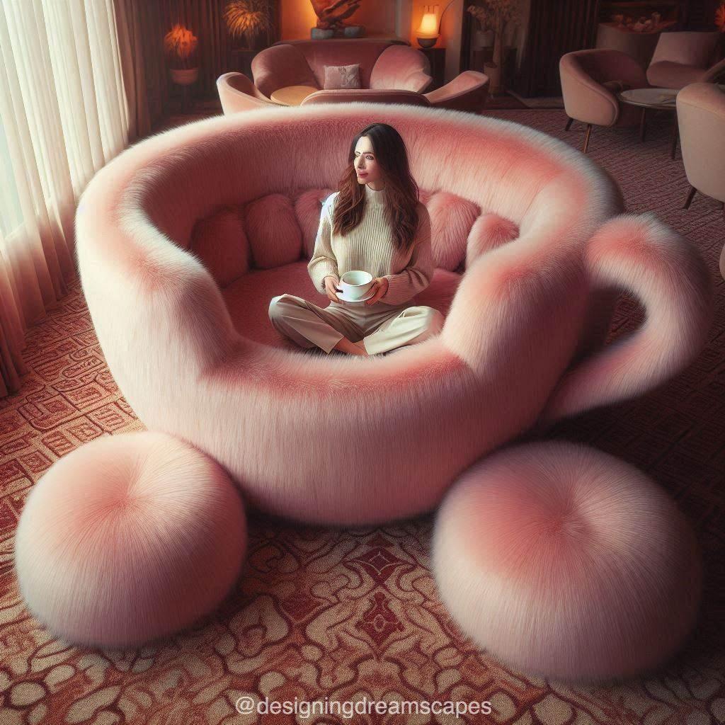 Giant Teacup Lounger: Perfect for Your Relaxation Ritual