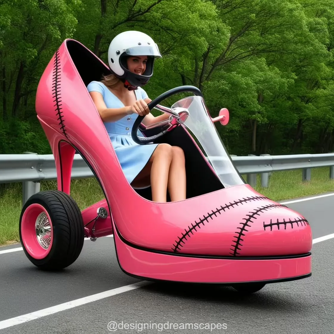 Comparing High Heel Shaped Cars with Traditional Vehicles