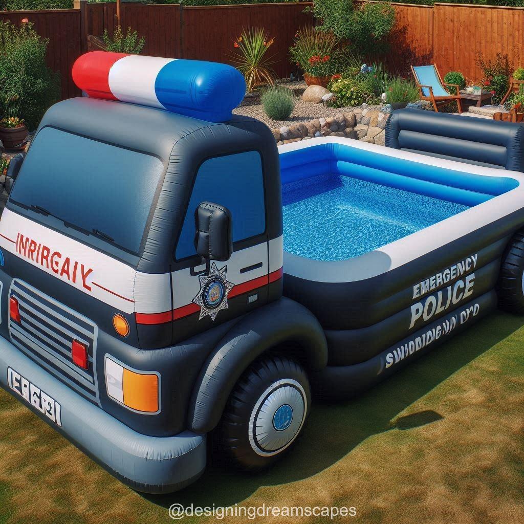 Inflatable Emergency Vehicle Pools: Dive into Fun with Rescue-Inspired Designs