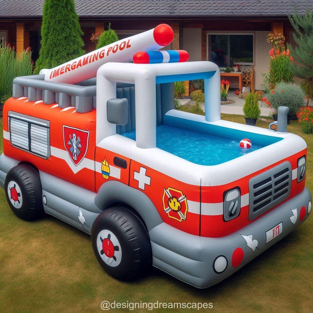 How to Use Inflatable Emergency Vehicle Pools