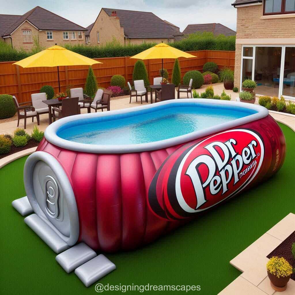 Inflatable Soft Drink Swimming Pool: Dive into Refreshing Fun