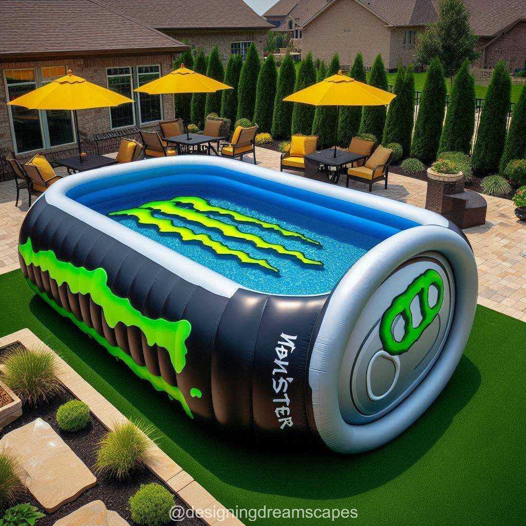 How to Use an Inflatable Soft Drink Swimming Pool