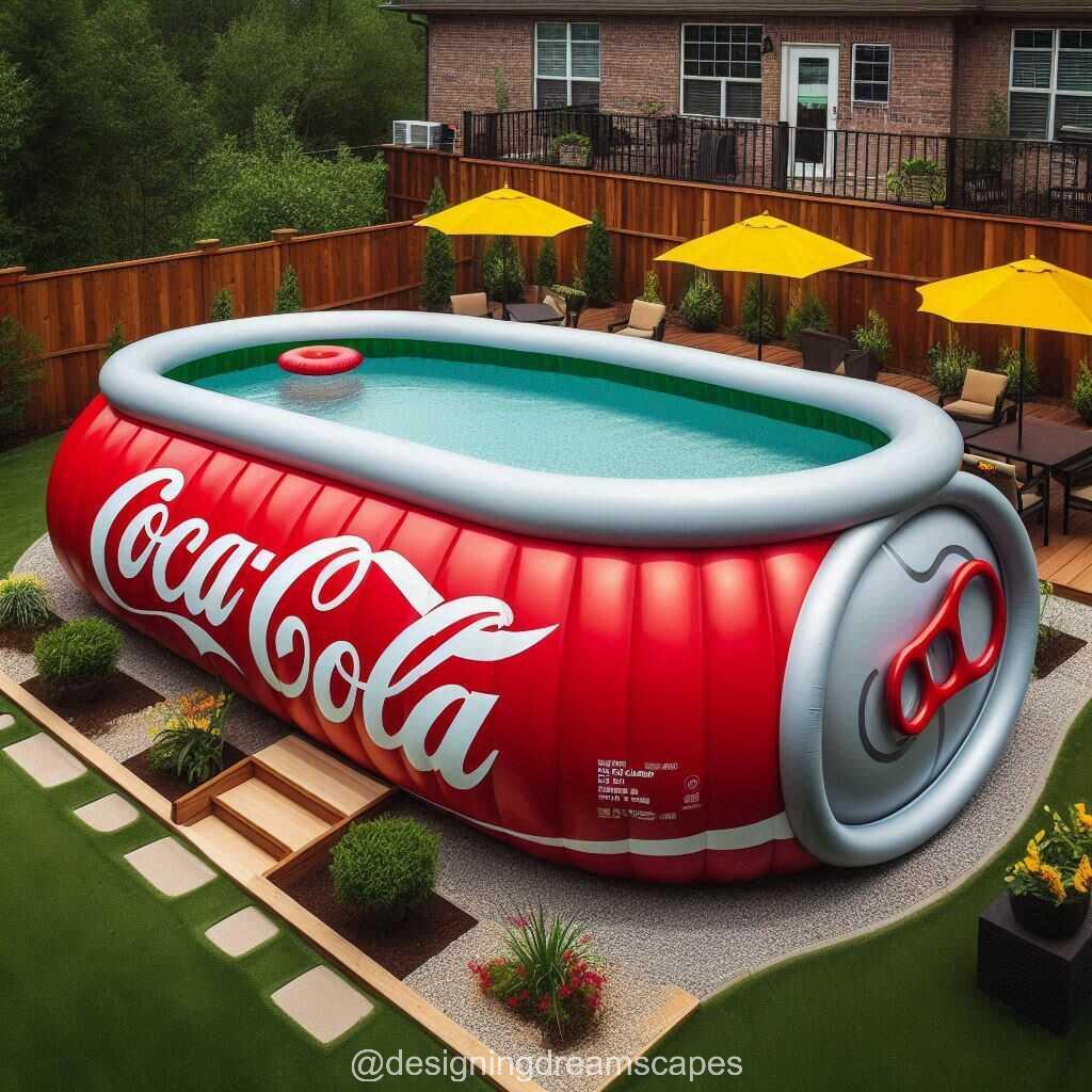 How to Use an Inflatable Soft Drink Swimming Pool