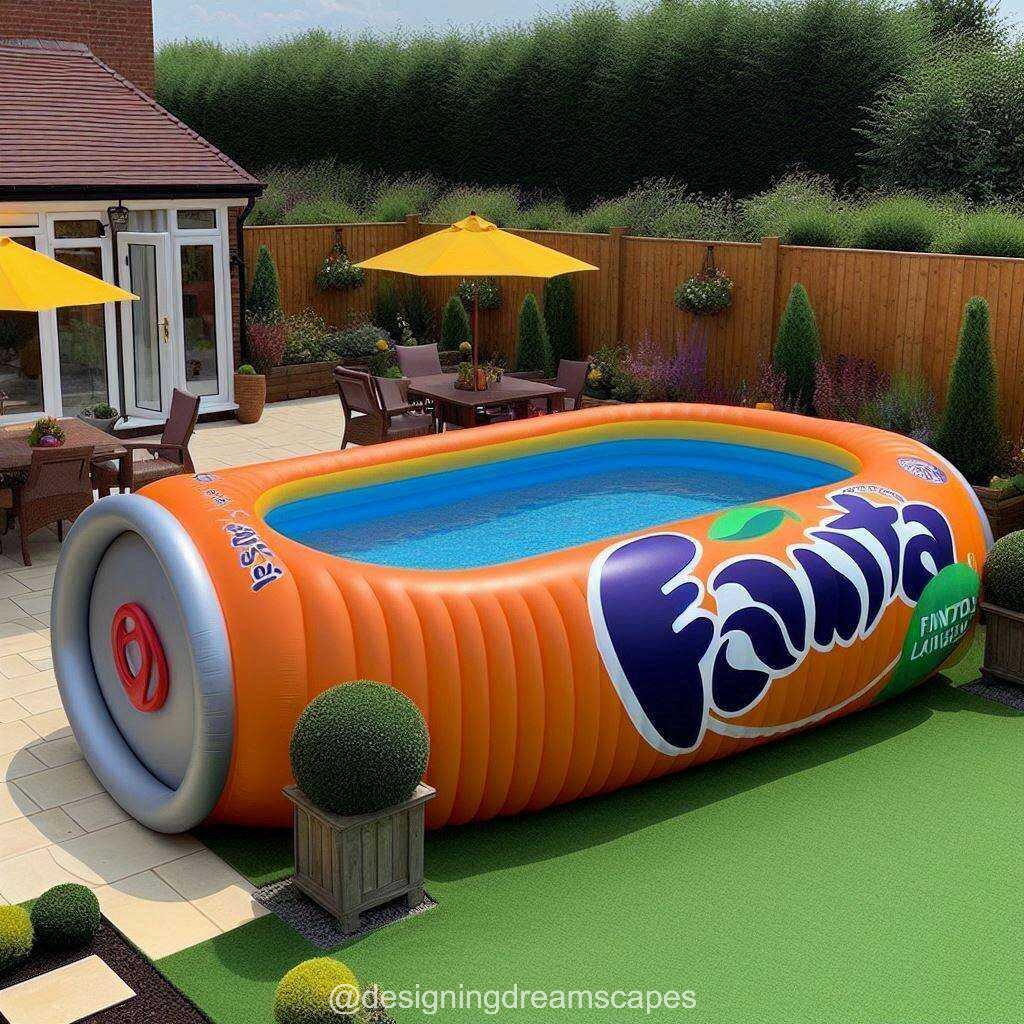 Comparing Inflatable Soft Drink Swimming Pools with Traditional Pools