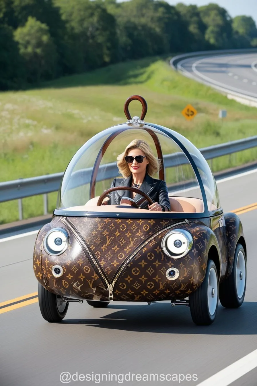 Advice for Owning an LV Handbag Shaped Car