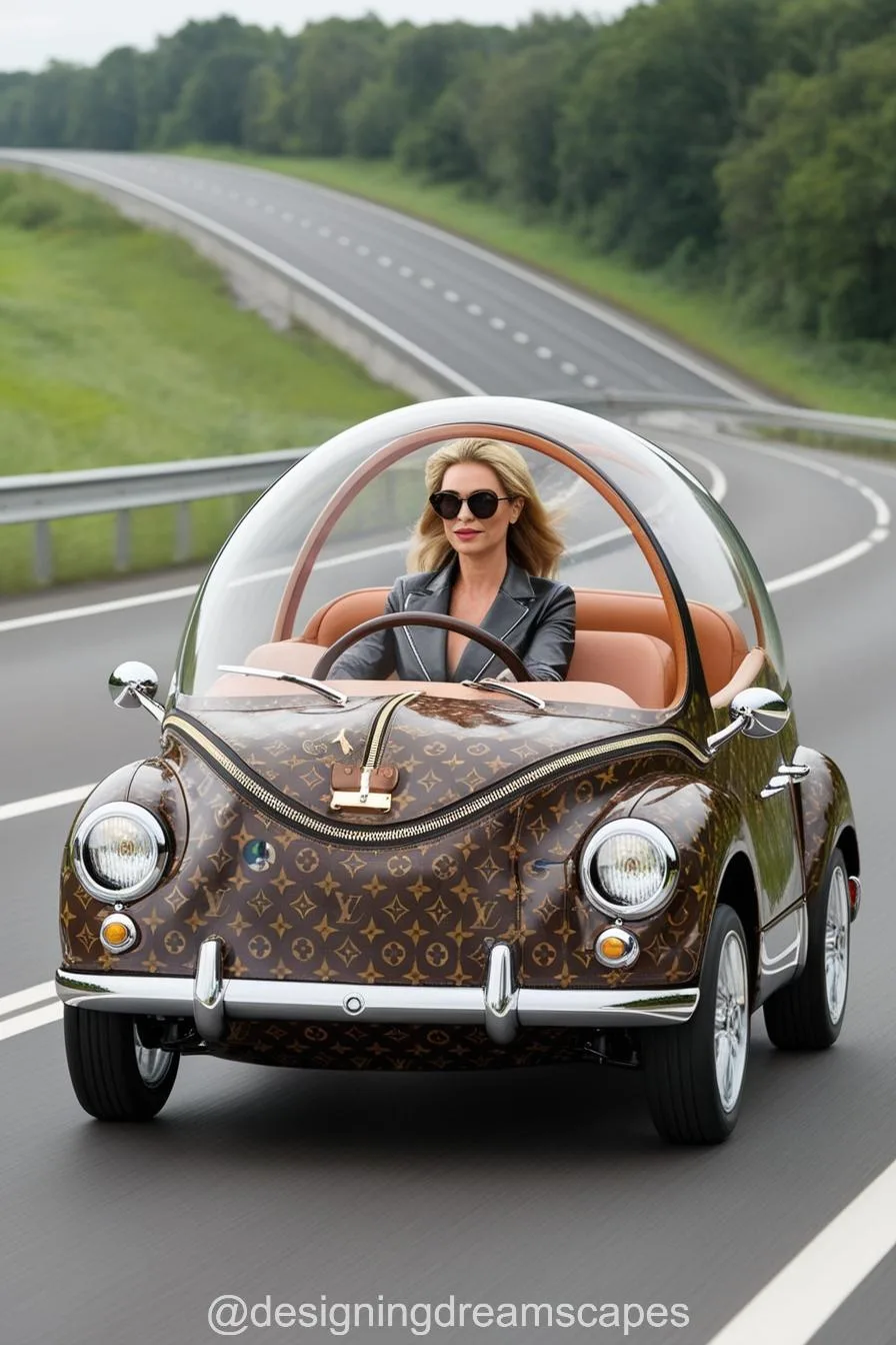 Advice for Owning an LV Handbag Shaped Car