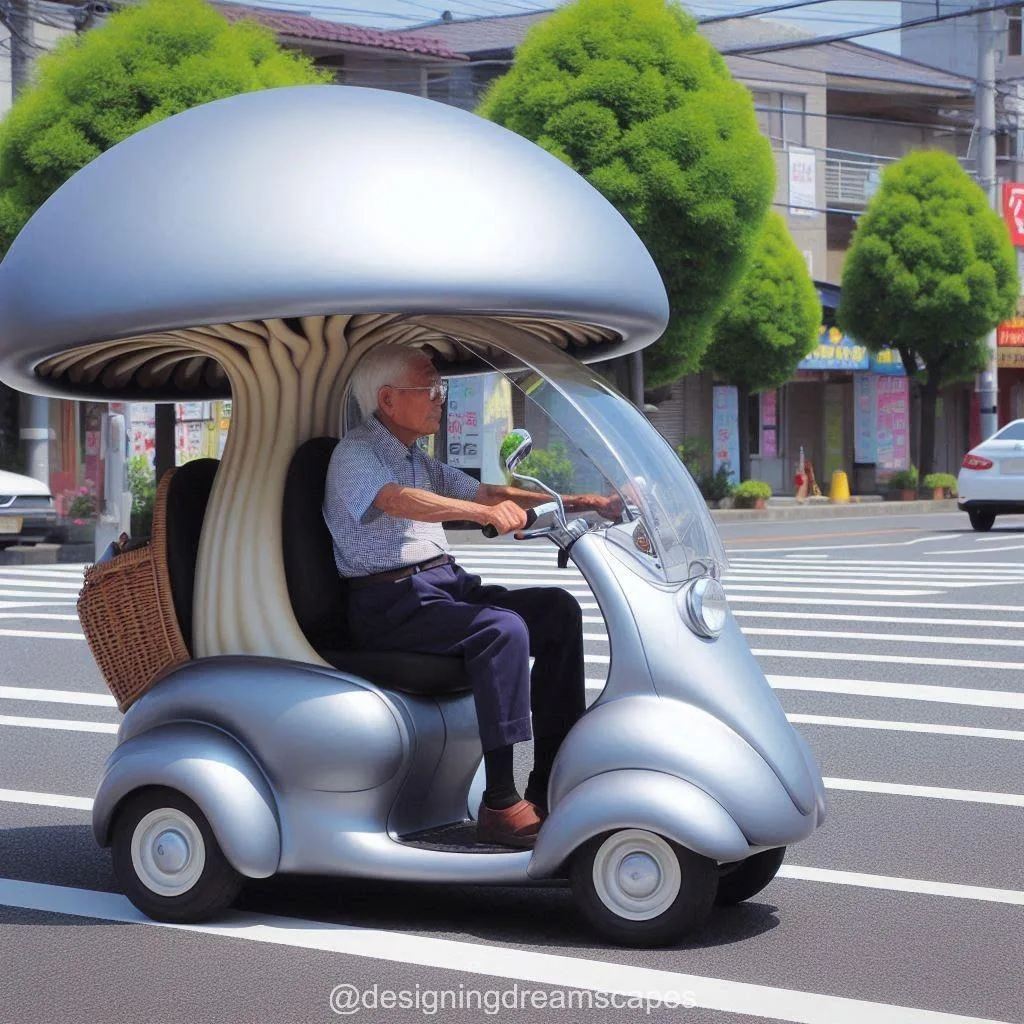 Who are Mushroom-Shaped Scooters For?