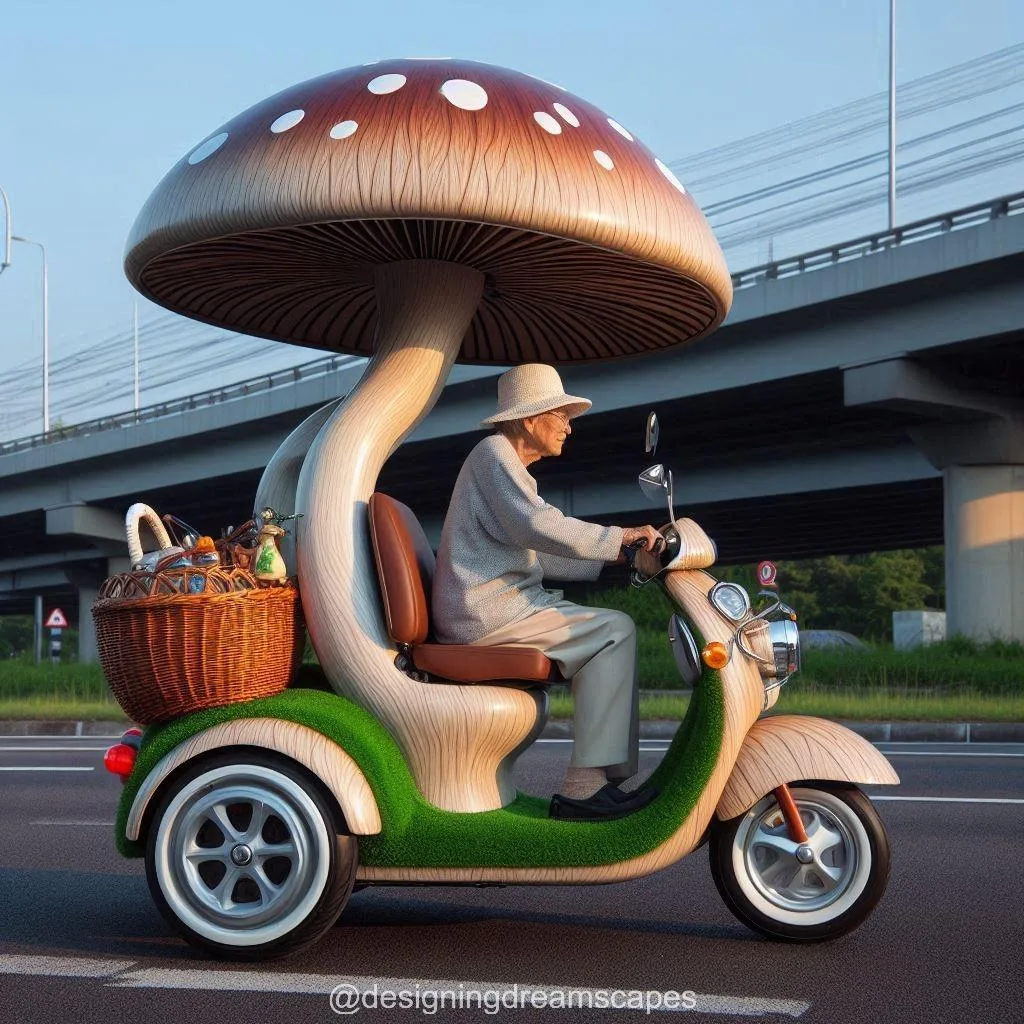 Who are Mushroom-Shaped Scooters For?