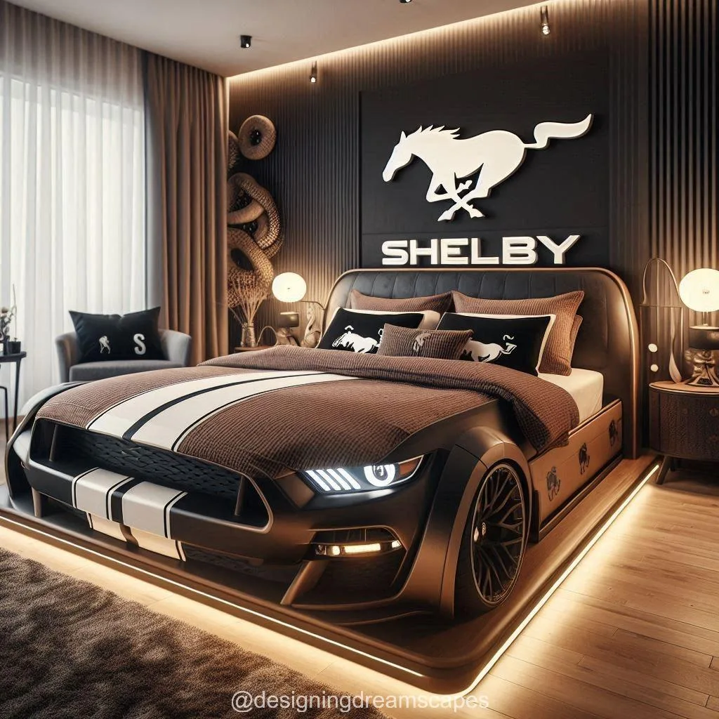 How to Use the Mustang Car Shaped Bed Effectively