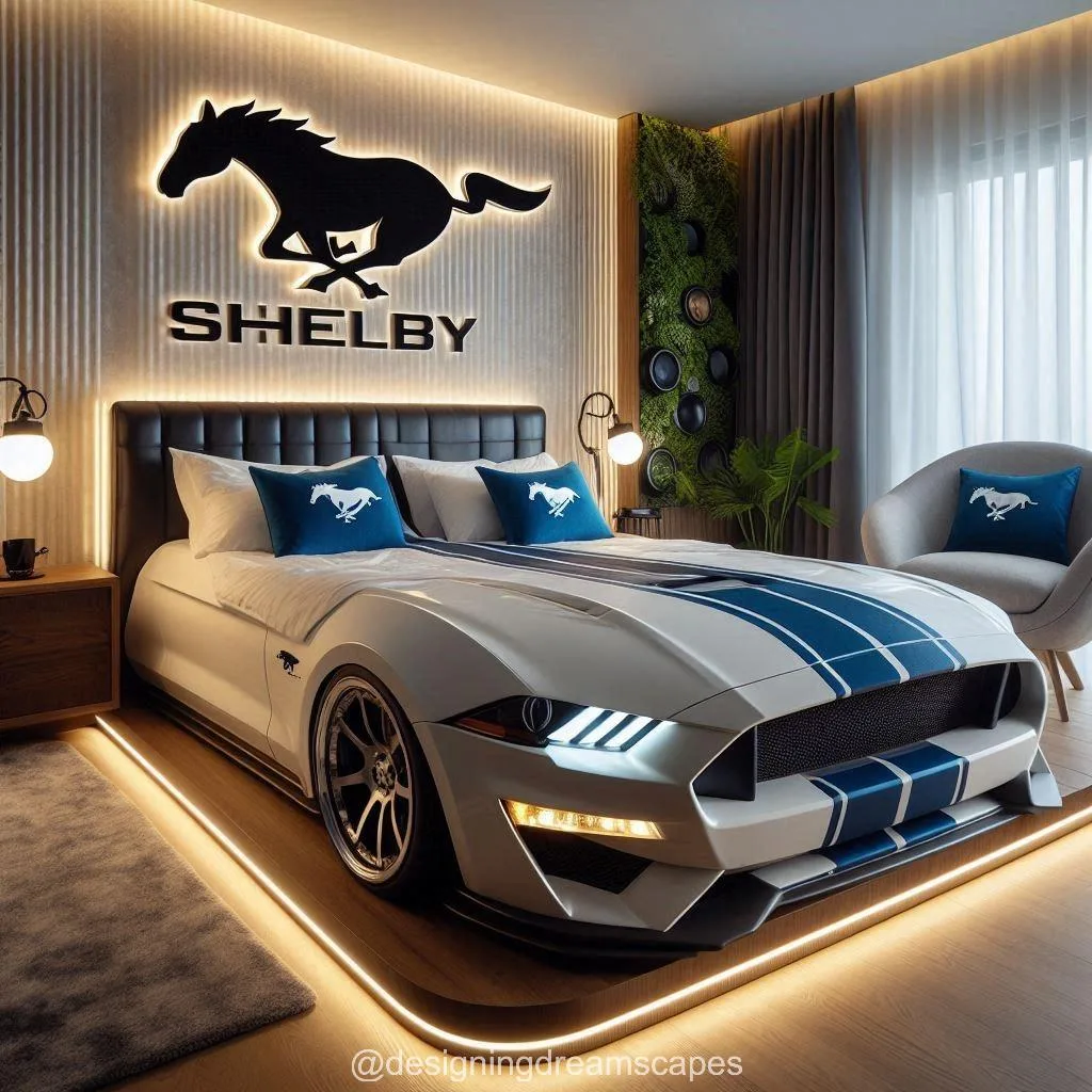 How to Use the Mustang Car Shaped Bed Effectively