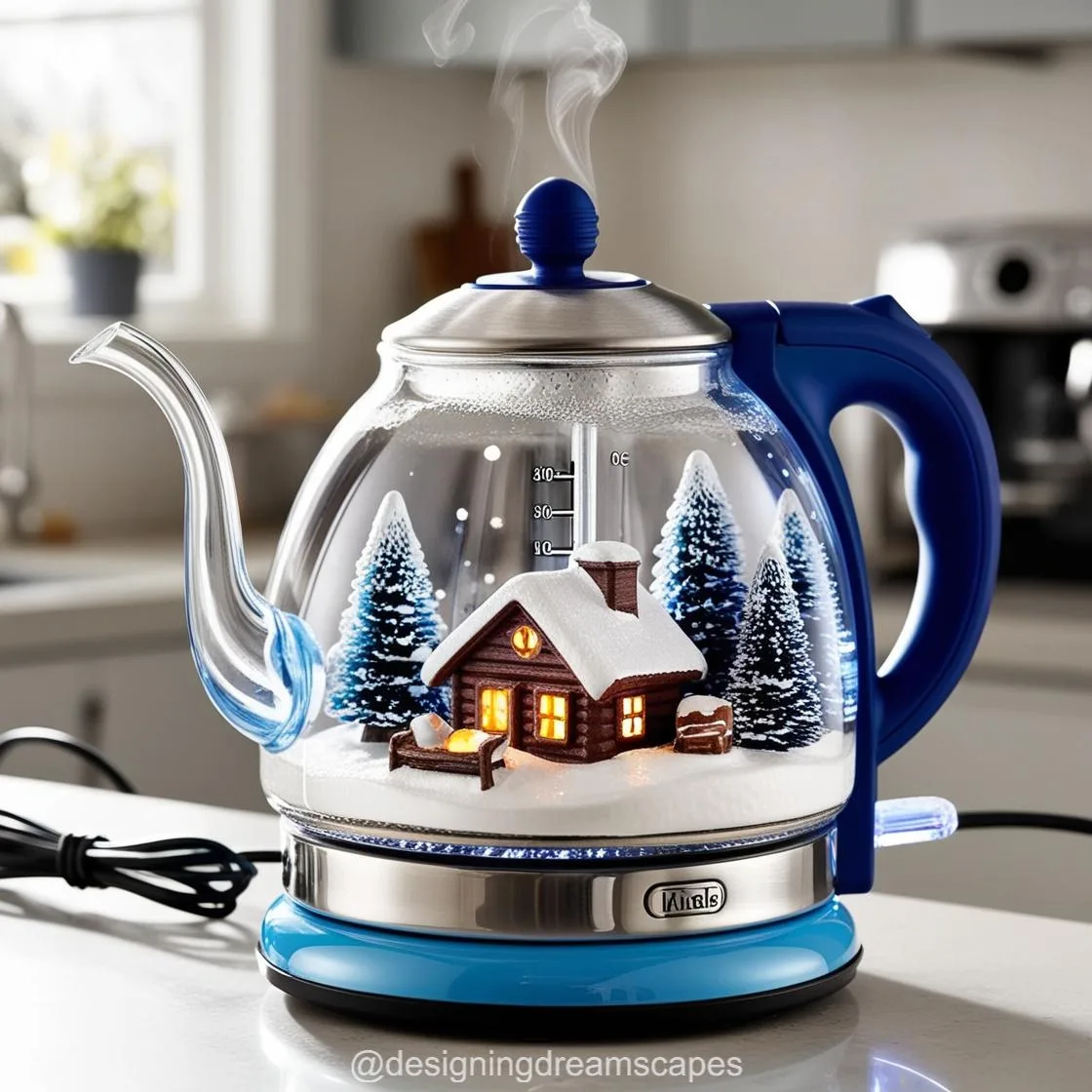 Snow Globe Kettles: Brewing Magic in a Winter Wonderland