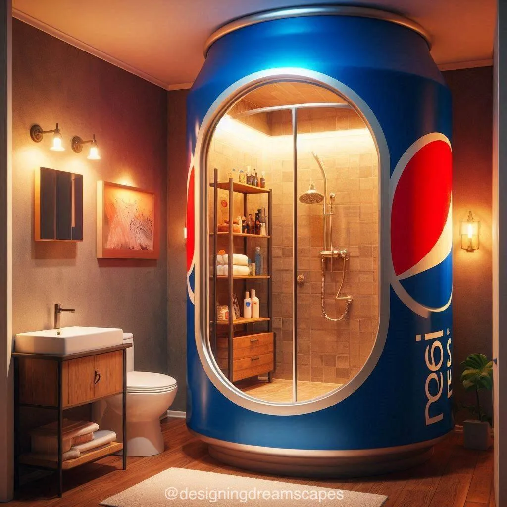 Understanding the Concept of a Soft Drink Can Shaped Bathroom