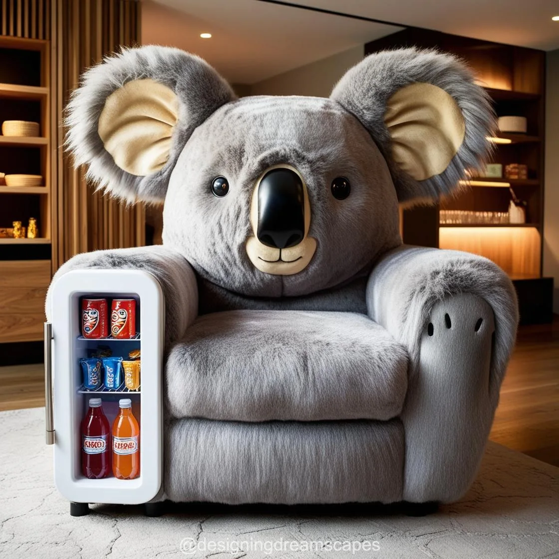 Animal Recliners with Mini Fridges: Cozy Seating Meets Chilled Refreshments