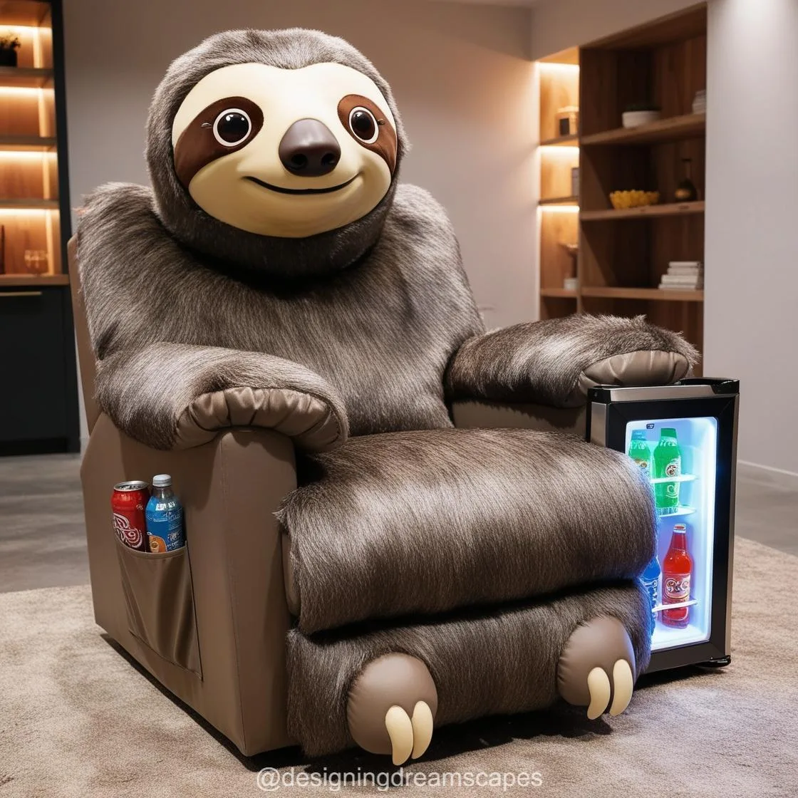 Examples of Animal Recliners with Mini Fridges