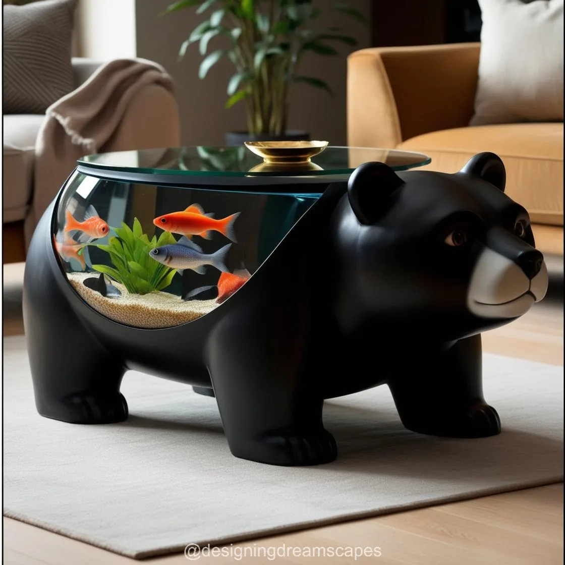 How to animal shaped aquarium coffee tables