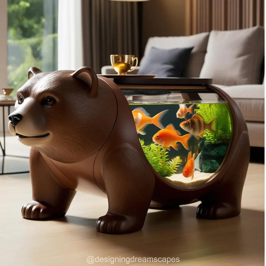 Animal Shaped Aquarium Coffee Tables: A Unique Blend of Nature and Style