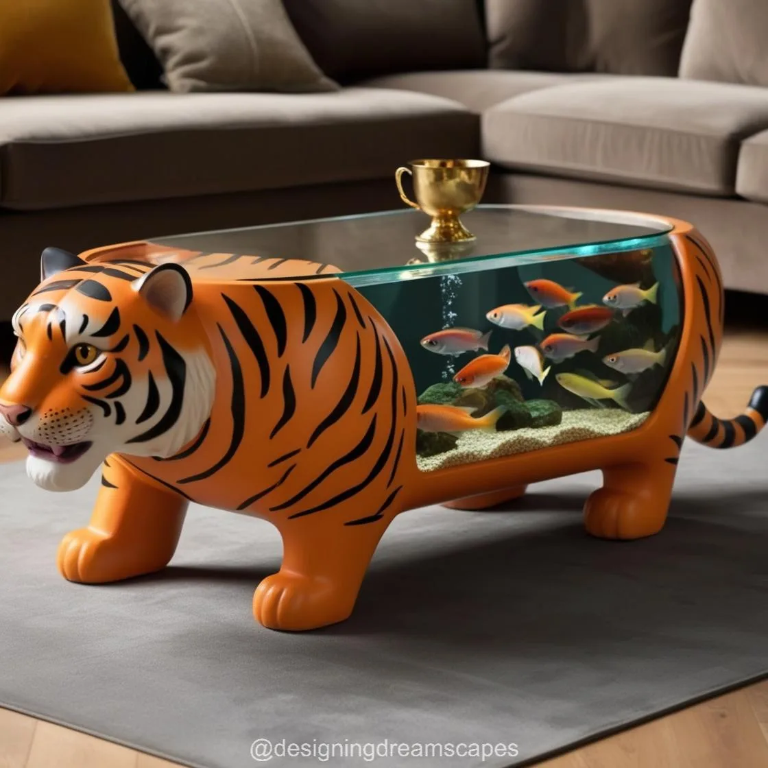 Cons of Animal Shaped Aquarium Coffee Tables