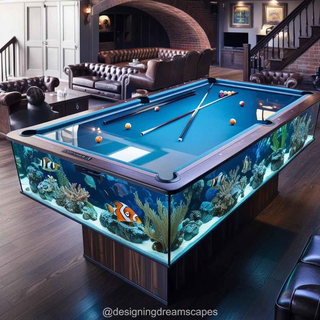 Enjoying the Experience of Aquarium Pool Tables