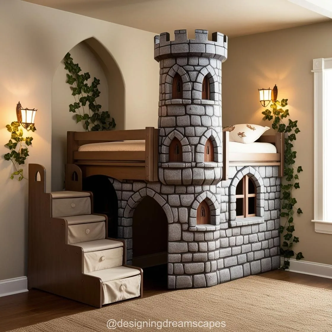 Castle Bunk Beds: The Ultimate Fantasy Sleep Experience for Kids