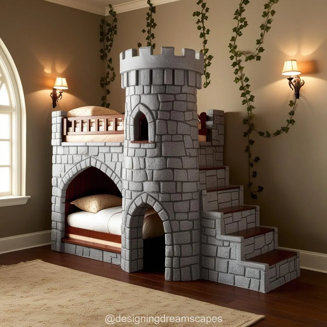 Decorating Around Castle Bunk Beds