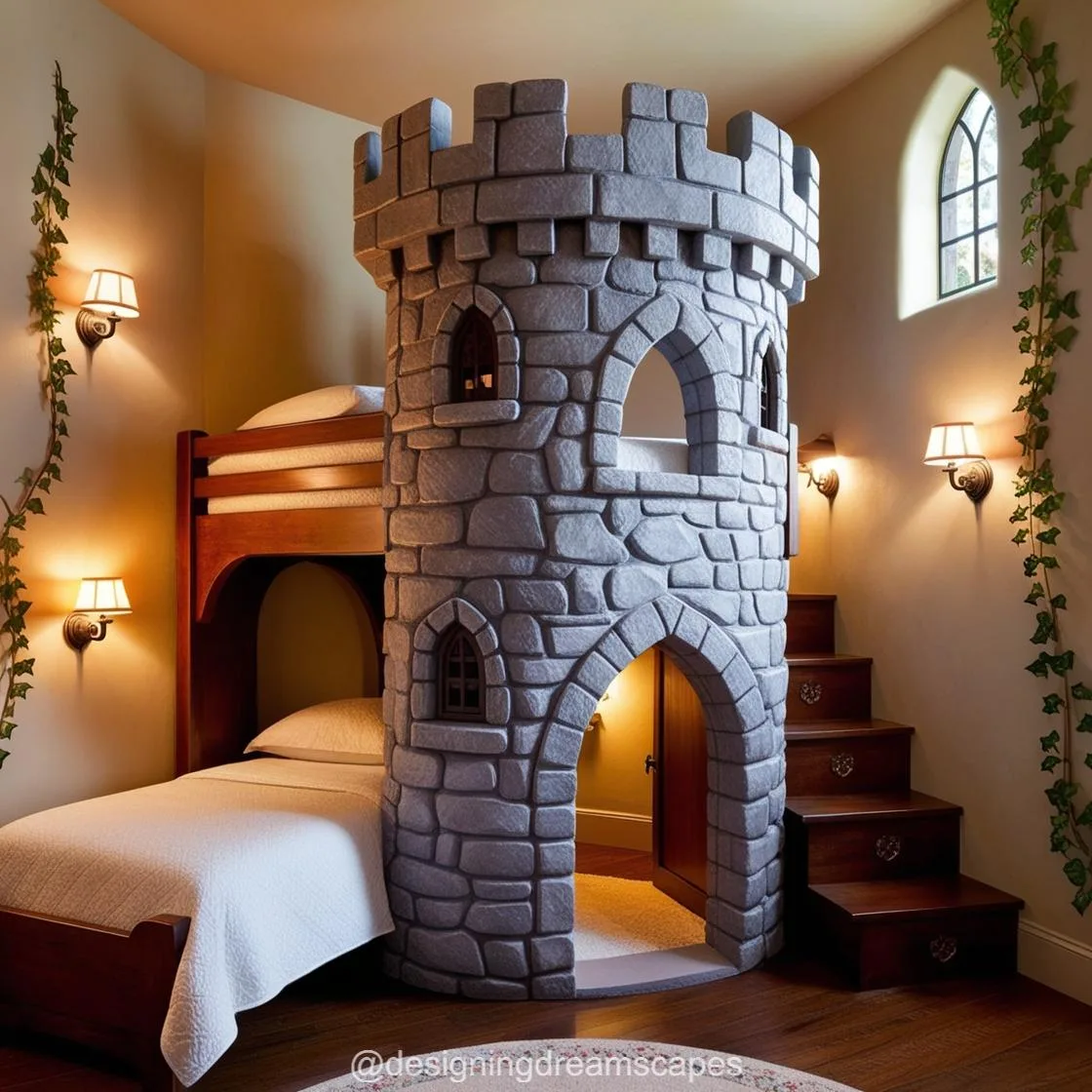 Decorating Around Castle Bunk Beds