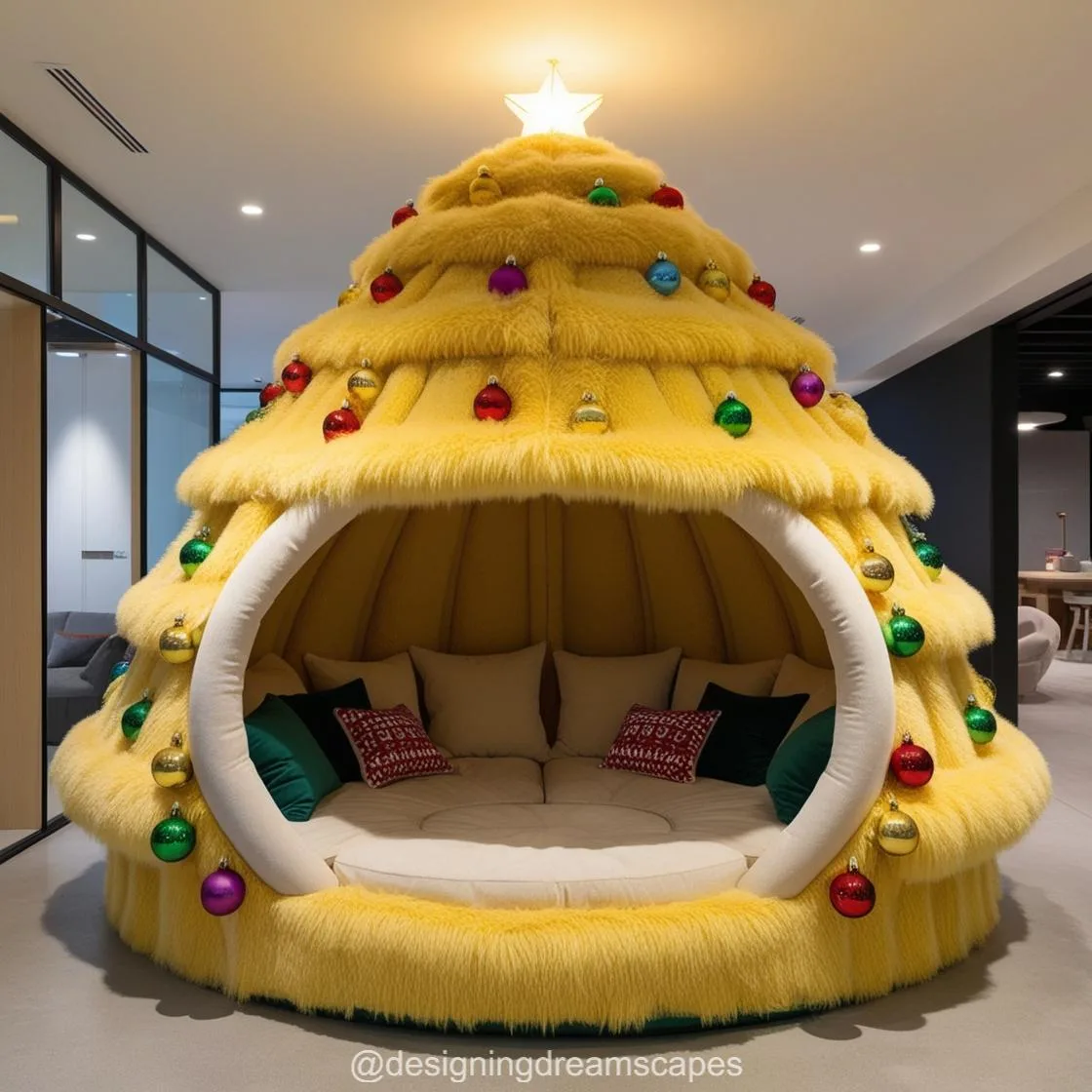 Designing Your Perfect Christmas Tree Lounging Den