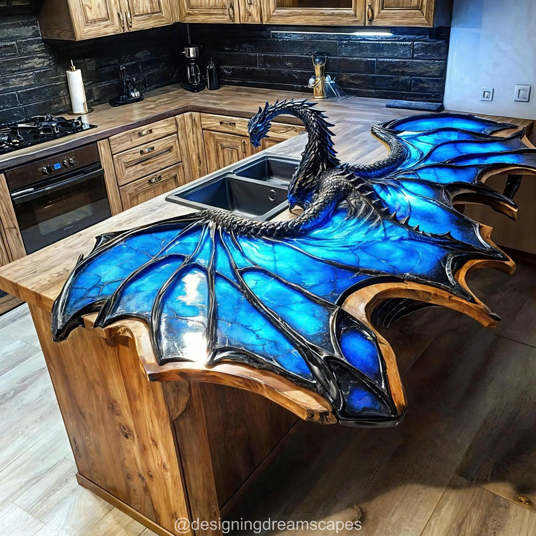 Dragon Kitchen Islands: Bold Design That Breathes Life into Your Culinary Space