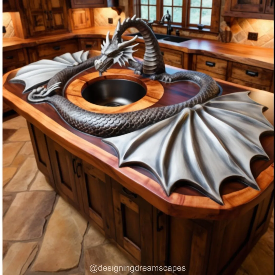 3. Material Choices for Dragon Kitchen Islands