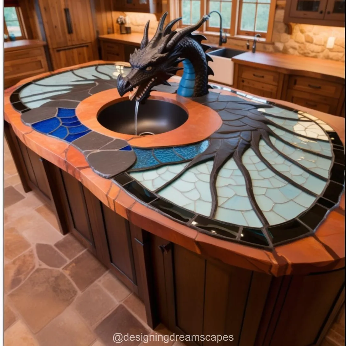 4. Color Palettes and Themes for Dragon Kitchen Islands