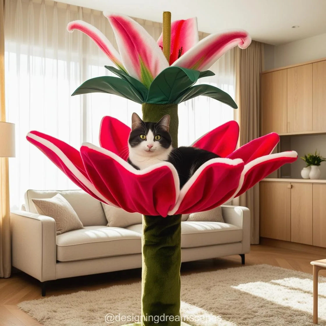 Understanding the Appeal of Flower Shaped Cat Trees