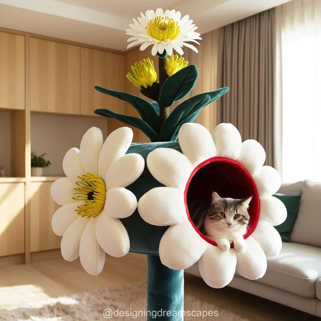 Understanding the Appeal of Flower Shaped Cat Trees