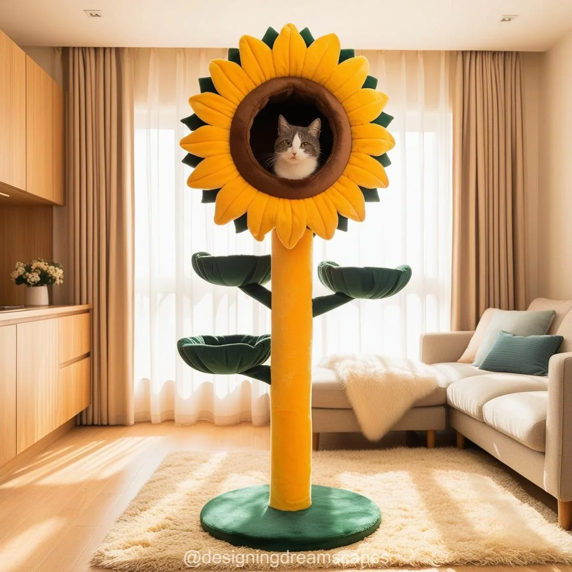 How to Use Flower Shaped Cat Trees Effectively