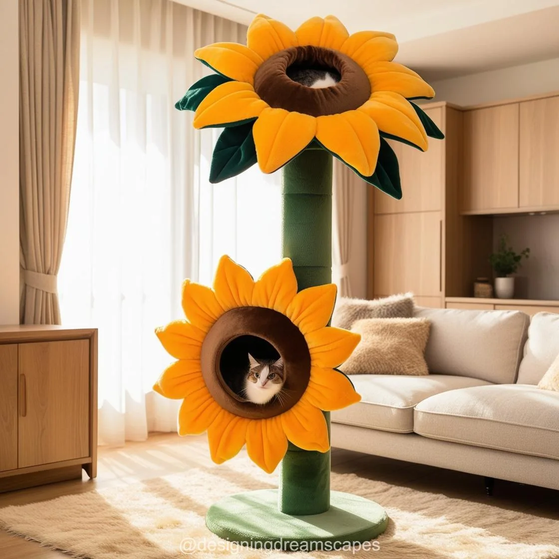 Flower Shaped Cat Trees: Bring Nature-Inspired Elegance to Your Pet's Life