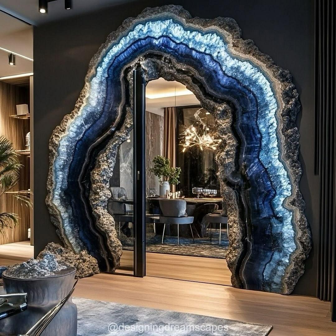 Giant Geode Doorways – Transform Your Home with Crystal Elegance