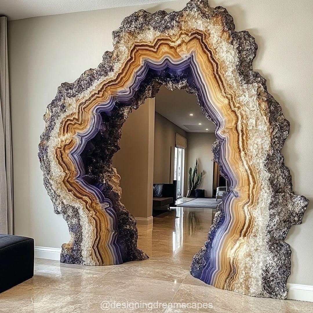 Maintenance and Care of Giant Geode Doorways