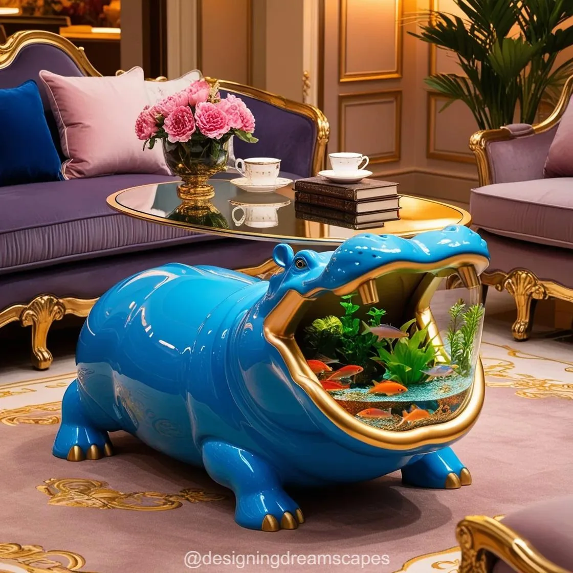 Understanding the Concept of Hippo Aquarium Coffee Tables