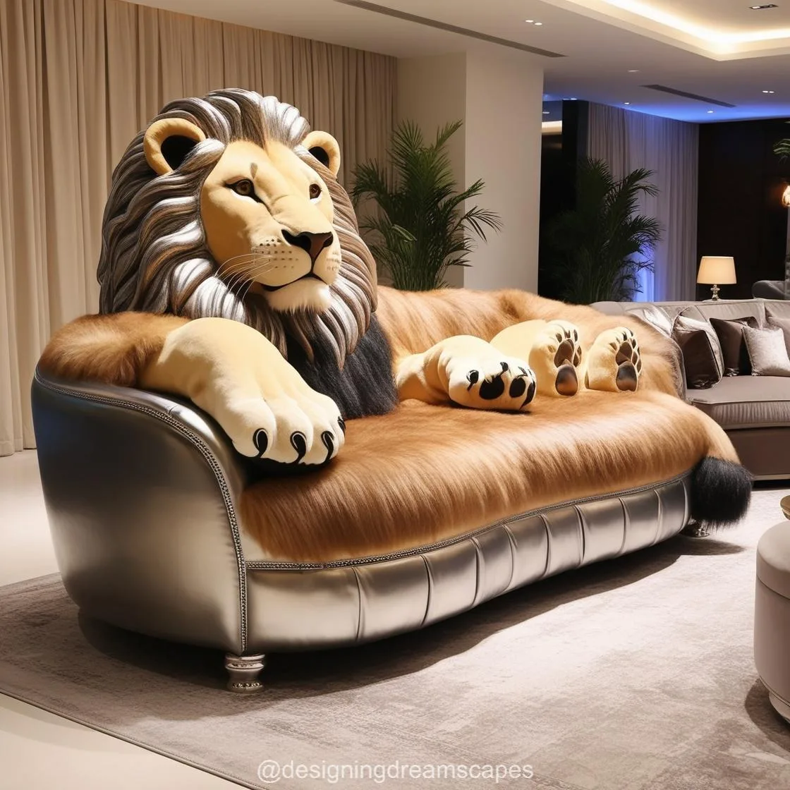 Lion Loungers: Embrace Royal Relaxation with Regal Design