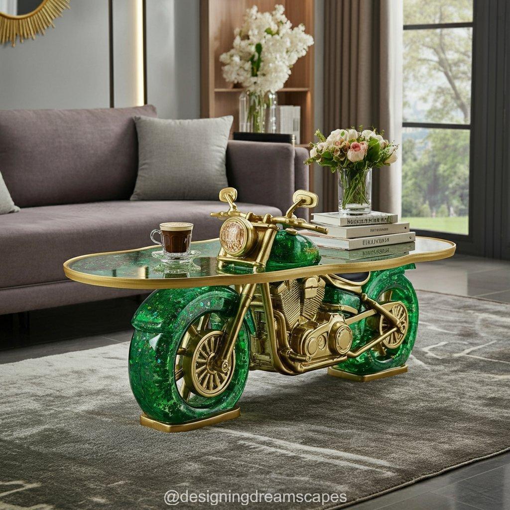 How to Use Motorcycle Epoxy Coffee Tables