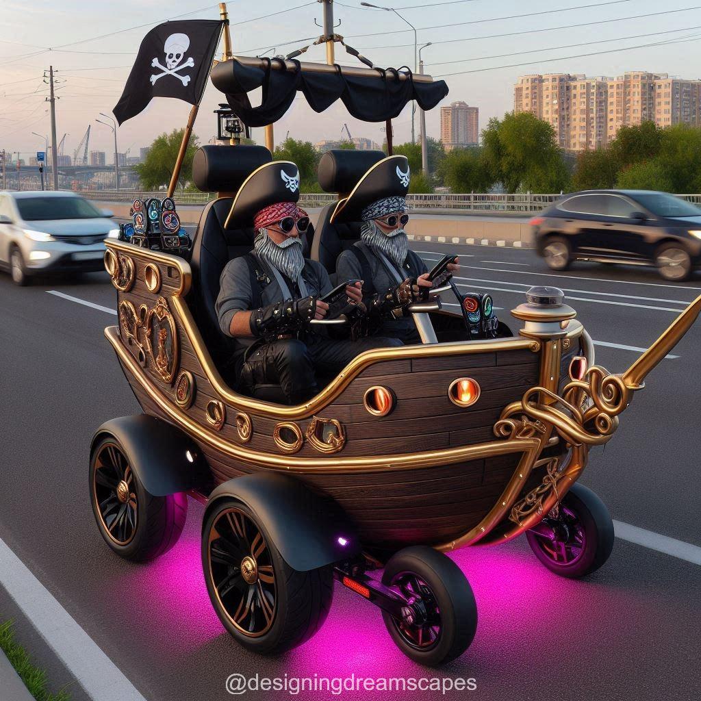 Pirate Inspired Car: Set Sail on the Road with Adventure and Style