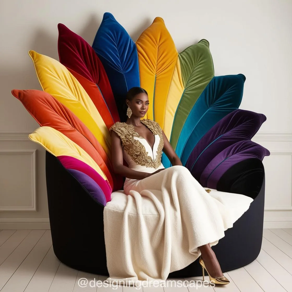 Materials Used in the Rainbow Leaf Lounger