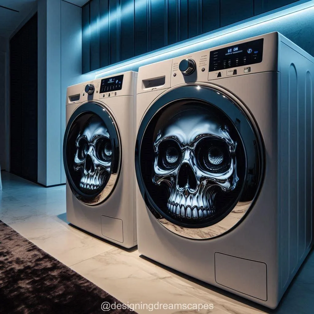 The Aesthetic Appeal of Skull Shaped Washer and Dryer Sets