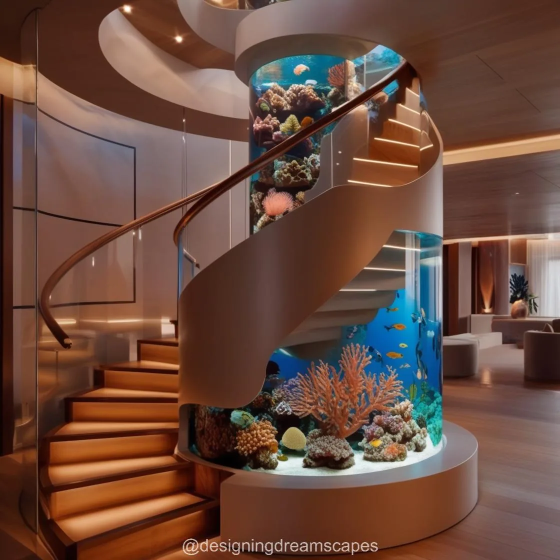 4. Maintaining a Spiral Staircase Aquarium