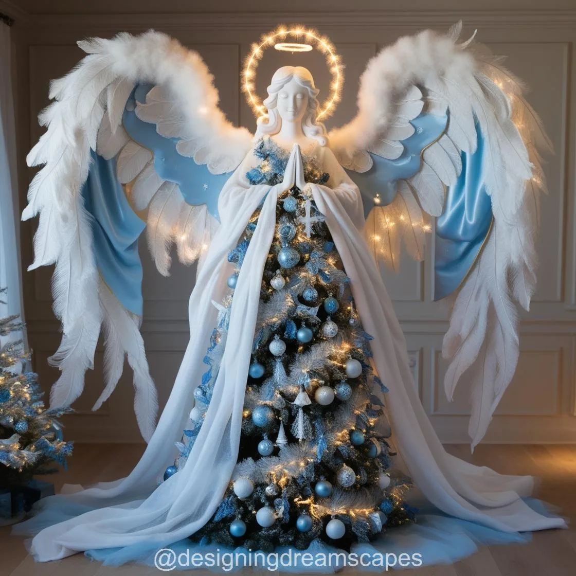 Enchant Your Holidays with the Grace of Christmas Angel Trees