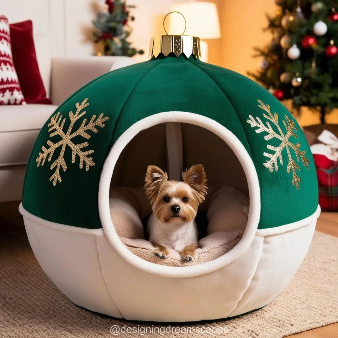 Exploring the Features and Benefits of Christmas Bauble Pet Beds