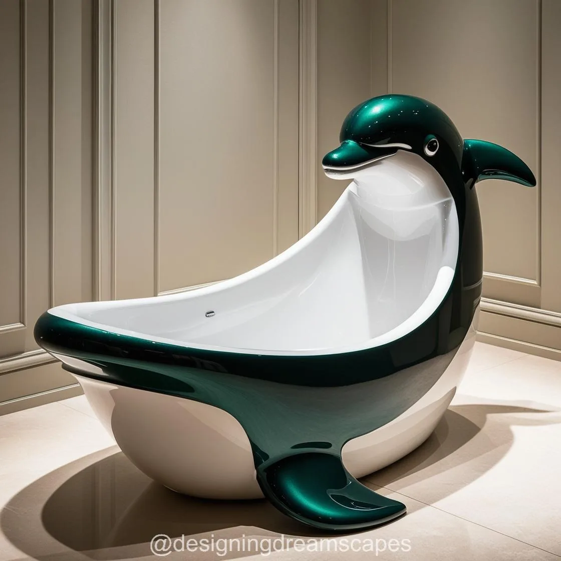 Transform Your Bathroom with the Elegance of a Dolphin Bathtub