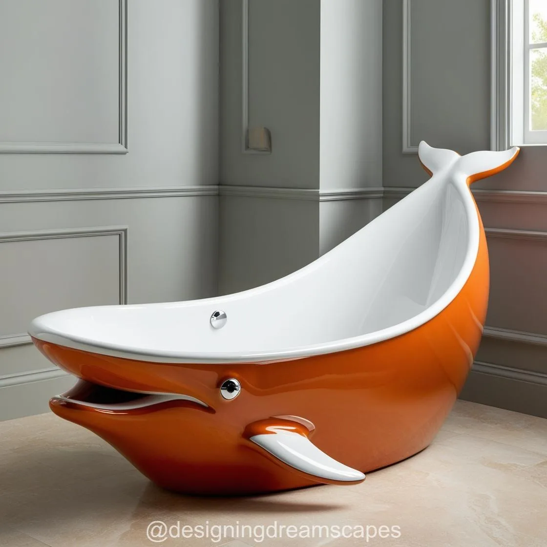 Transform Your Bathroom with the Elegance of a Dolphin Bathtub