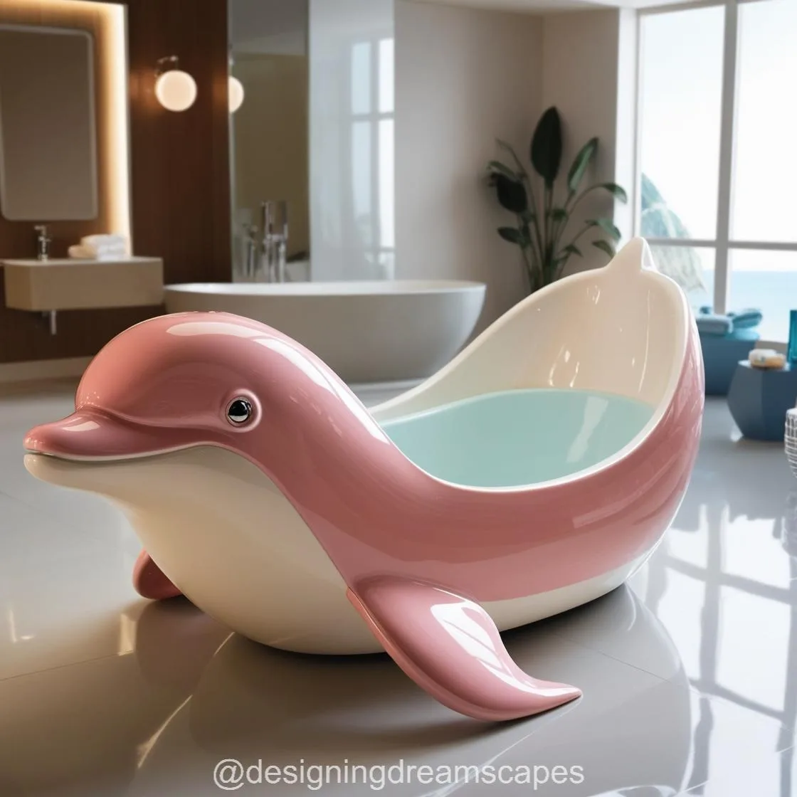 Transform Your Bathroom with the Elegance of a Dolphin Bathtub